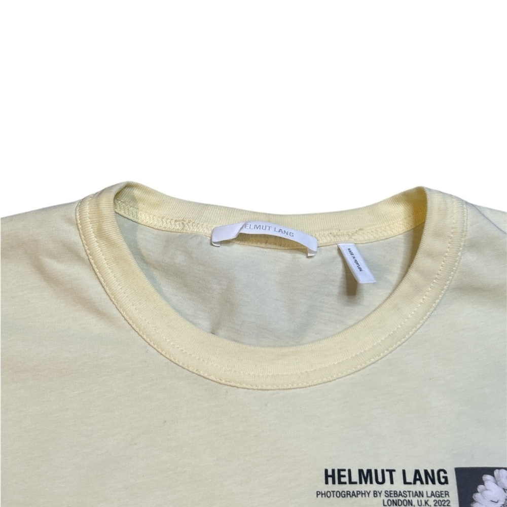 Helmut Lang Men’s Printed Cotton T-Shirt - Picture 3 of 16